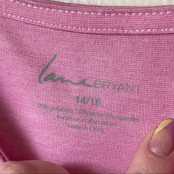 Lane Bryant | Colorblock Jeweled Top - Picture 3 of 5